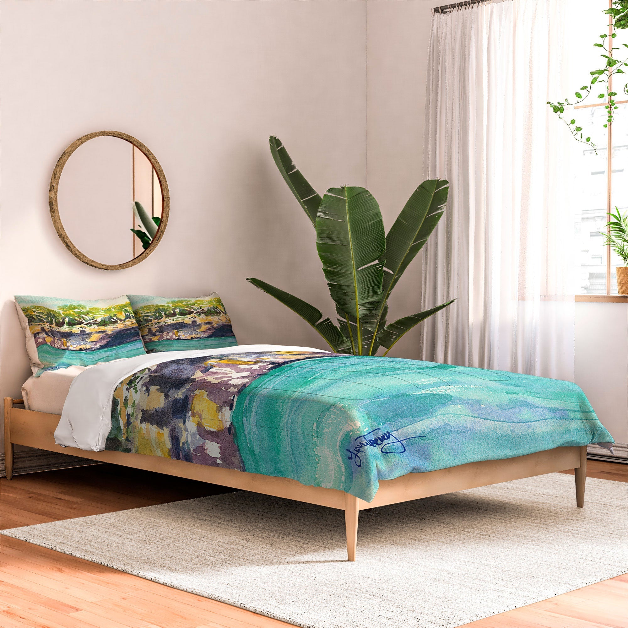 Laura Trevey Palma Cliffs Comforter