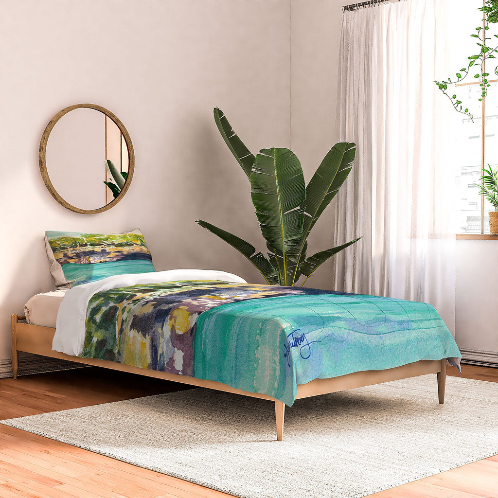Laura Trevey Palma Cliffs Comforter