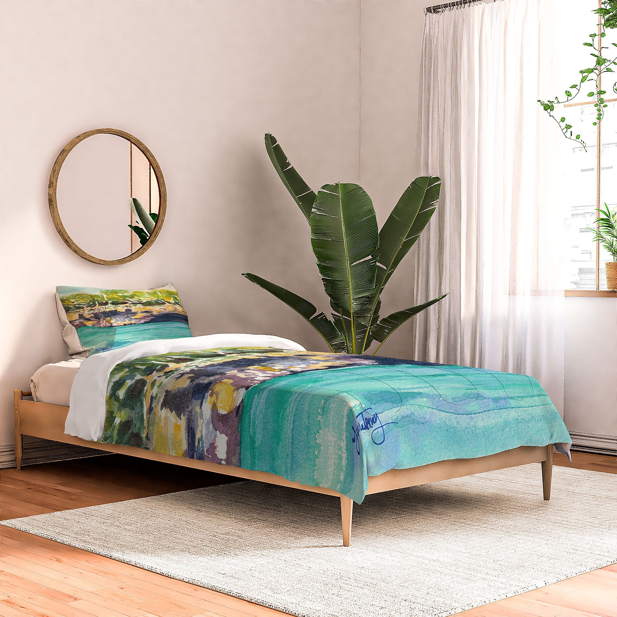 Laura Trevey Palma Cliffs Comforter