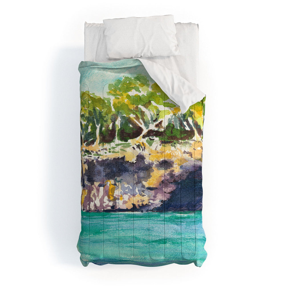 Laura Trevey Palma Cliffs Comforter