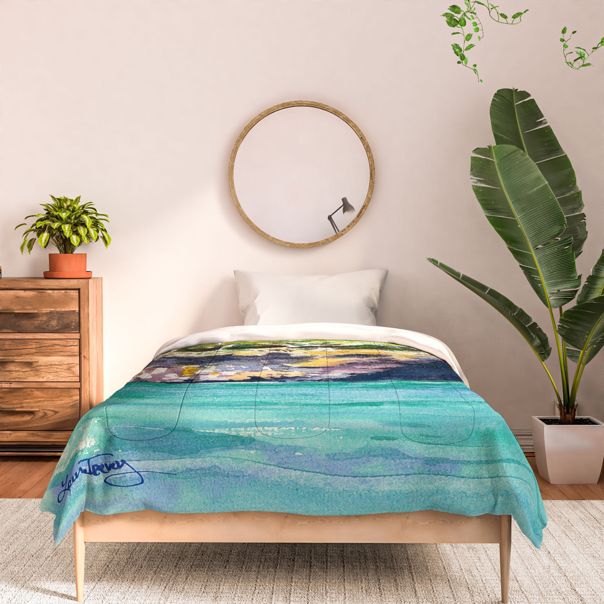 Laura Trevey Palma Cliffs Comforter