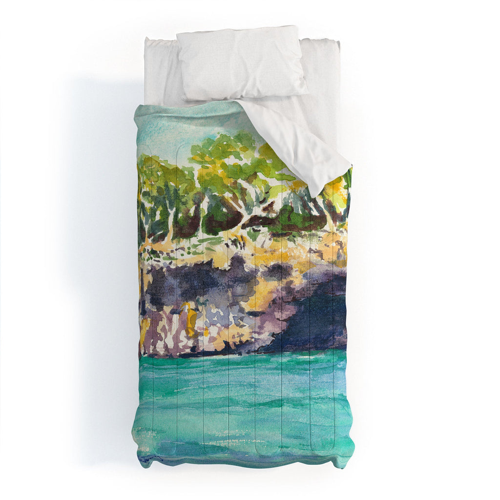 Laura Trevey Palma Cliffs Comforter