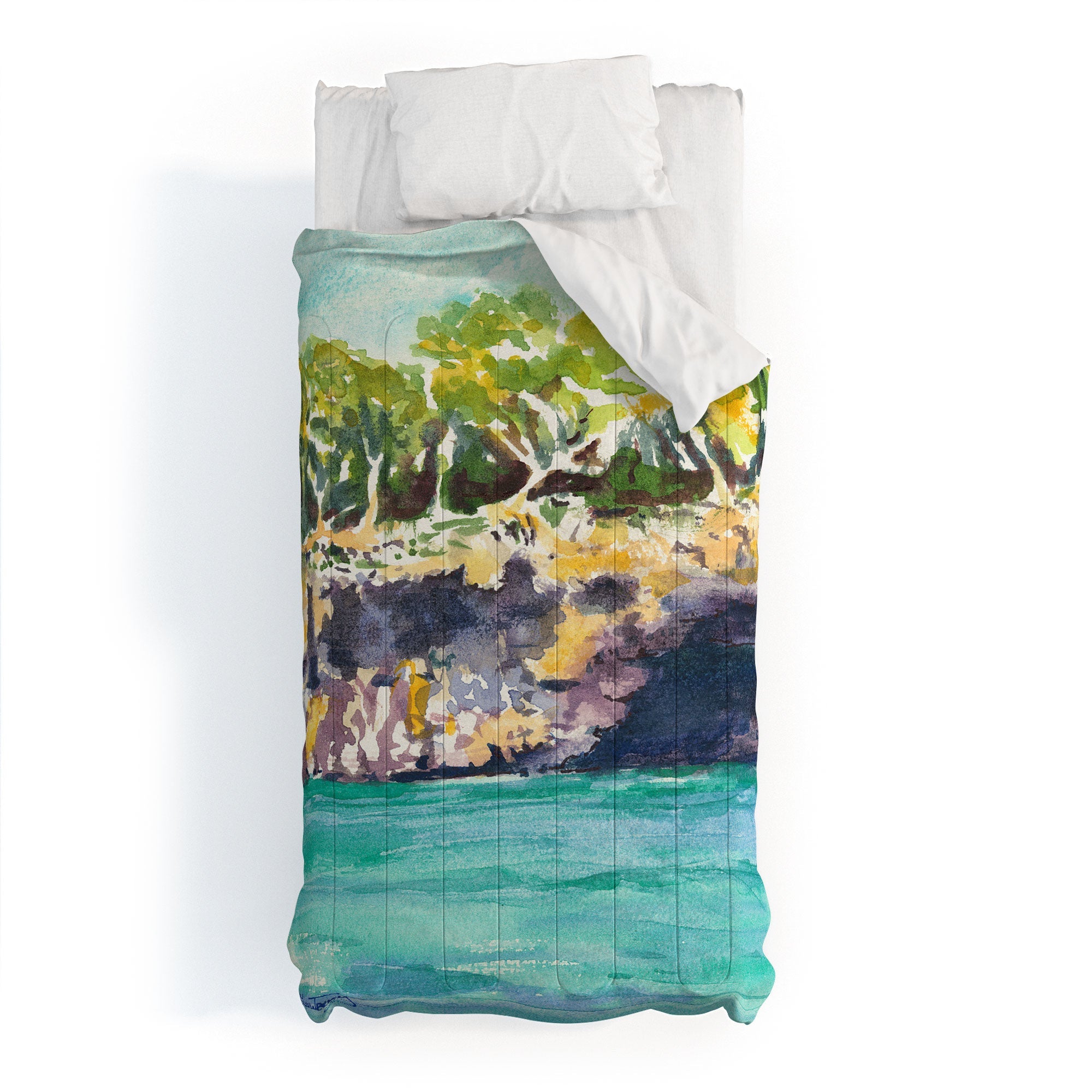 Laura Trevey Palma Cliffs Comforter