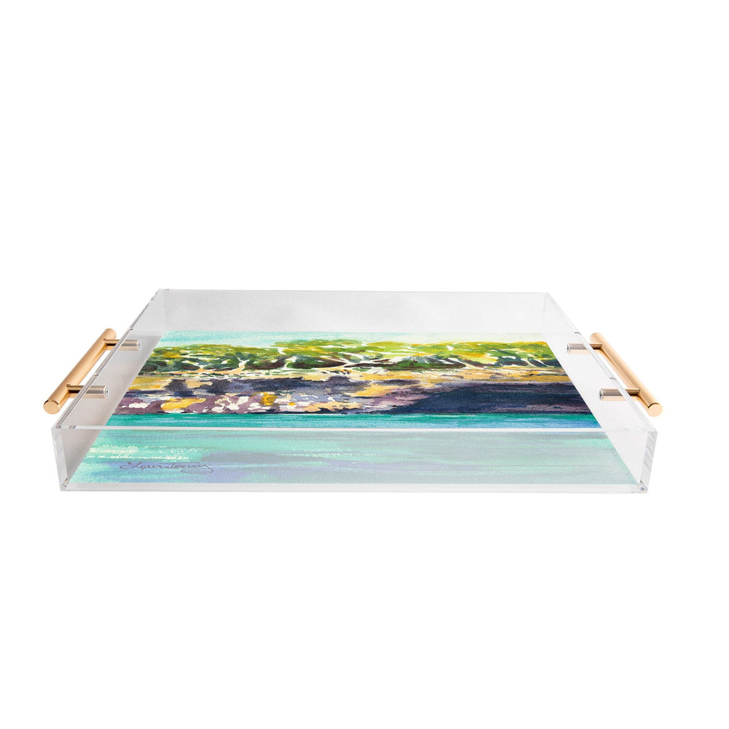 Laura Trevey Palma Cliffs Acrylic Tray