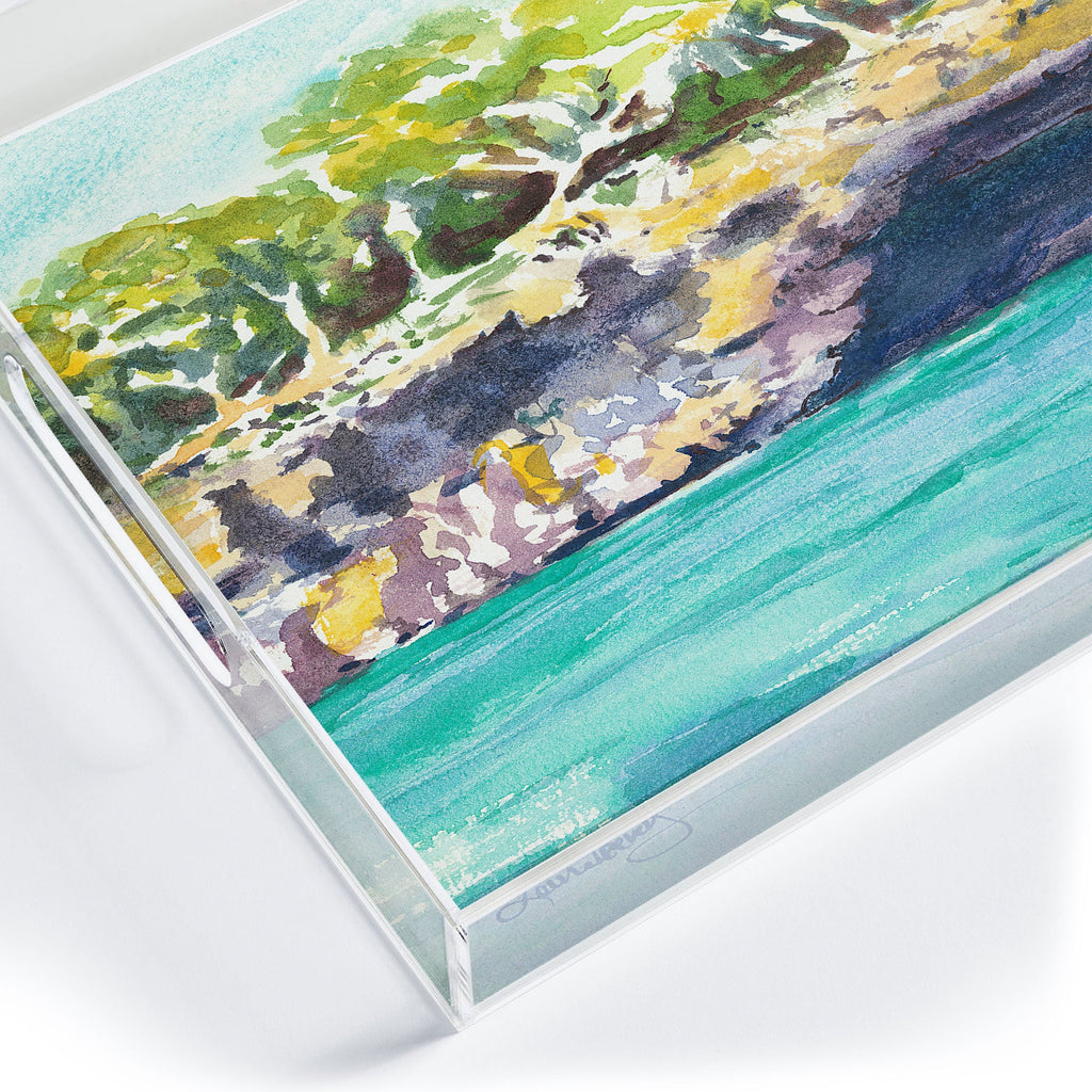 Laura Trevey Palma Cliffs Acrylic Tray