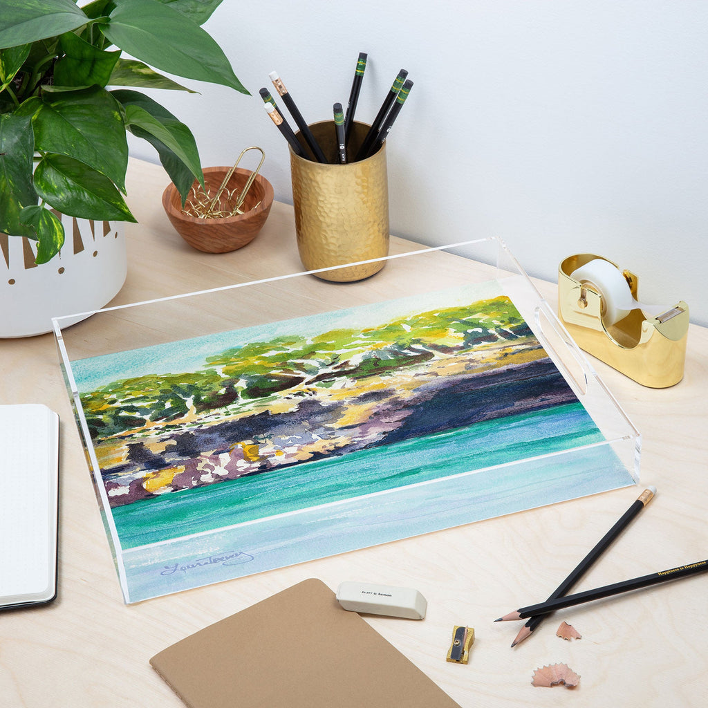 Laura Trevey Palma Cliffs Acrylic Tray