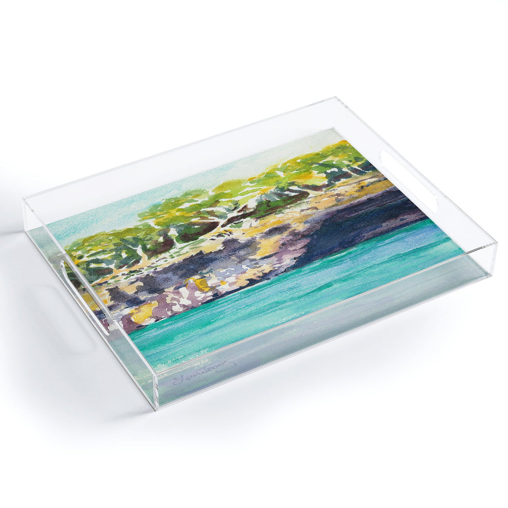 Laura Trevey Palma Cliffs Acrylic Tray