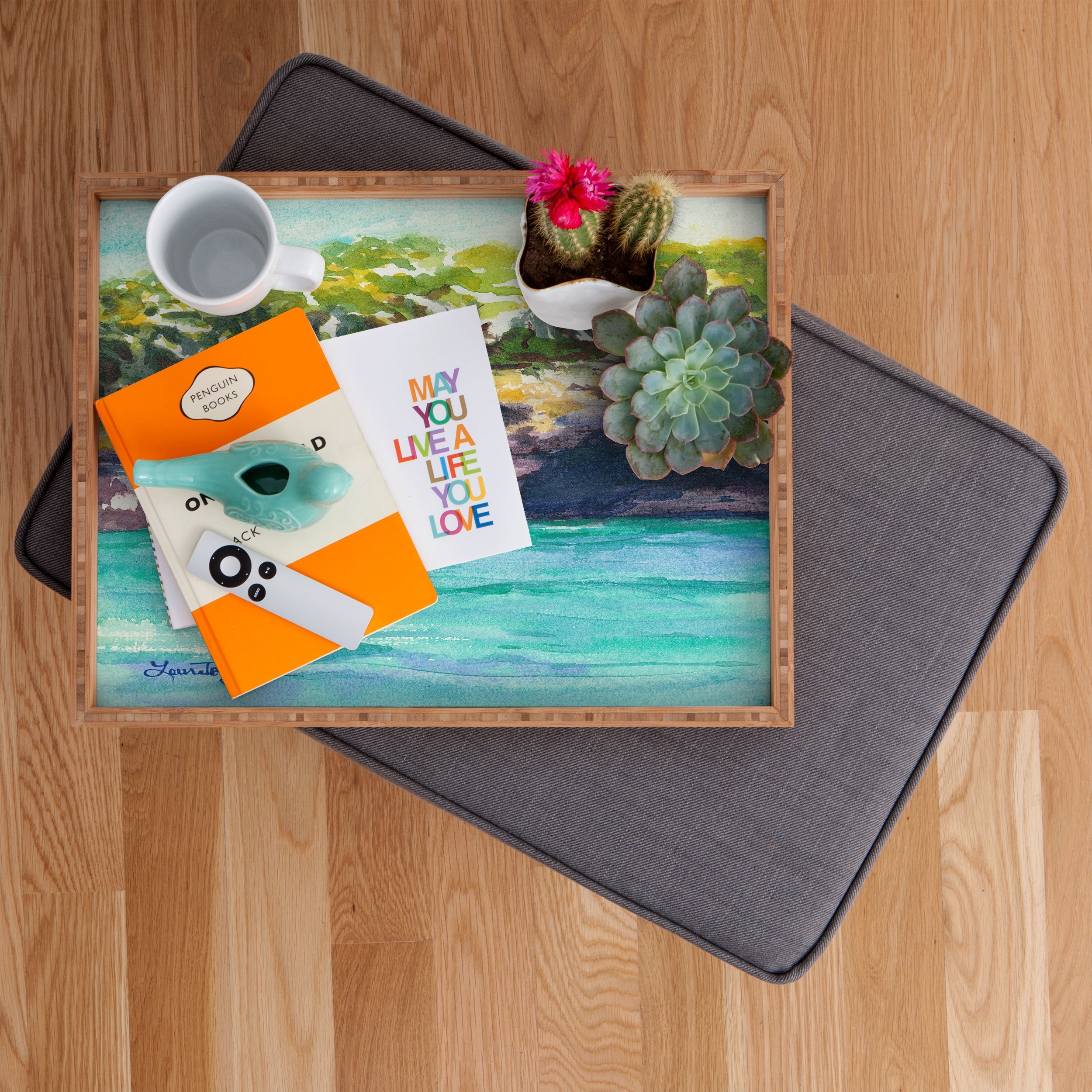 Laura Trevey Palma Cliffs Rectangular Tray