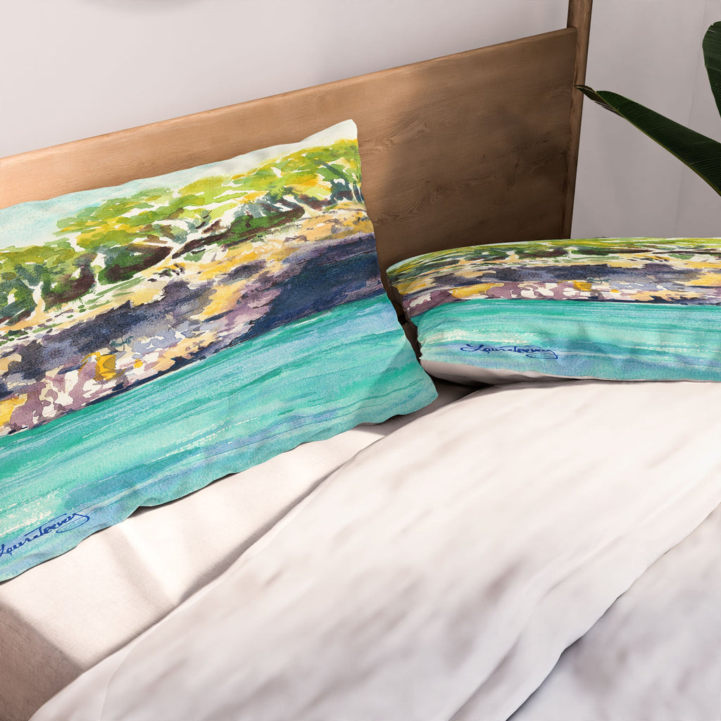 Laura Trevey Palma Cliffs Pillow Shams