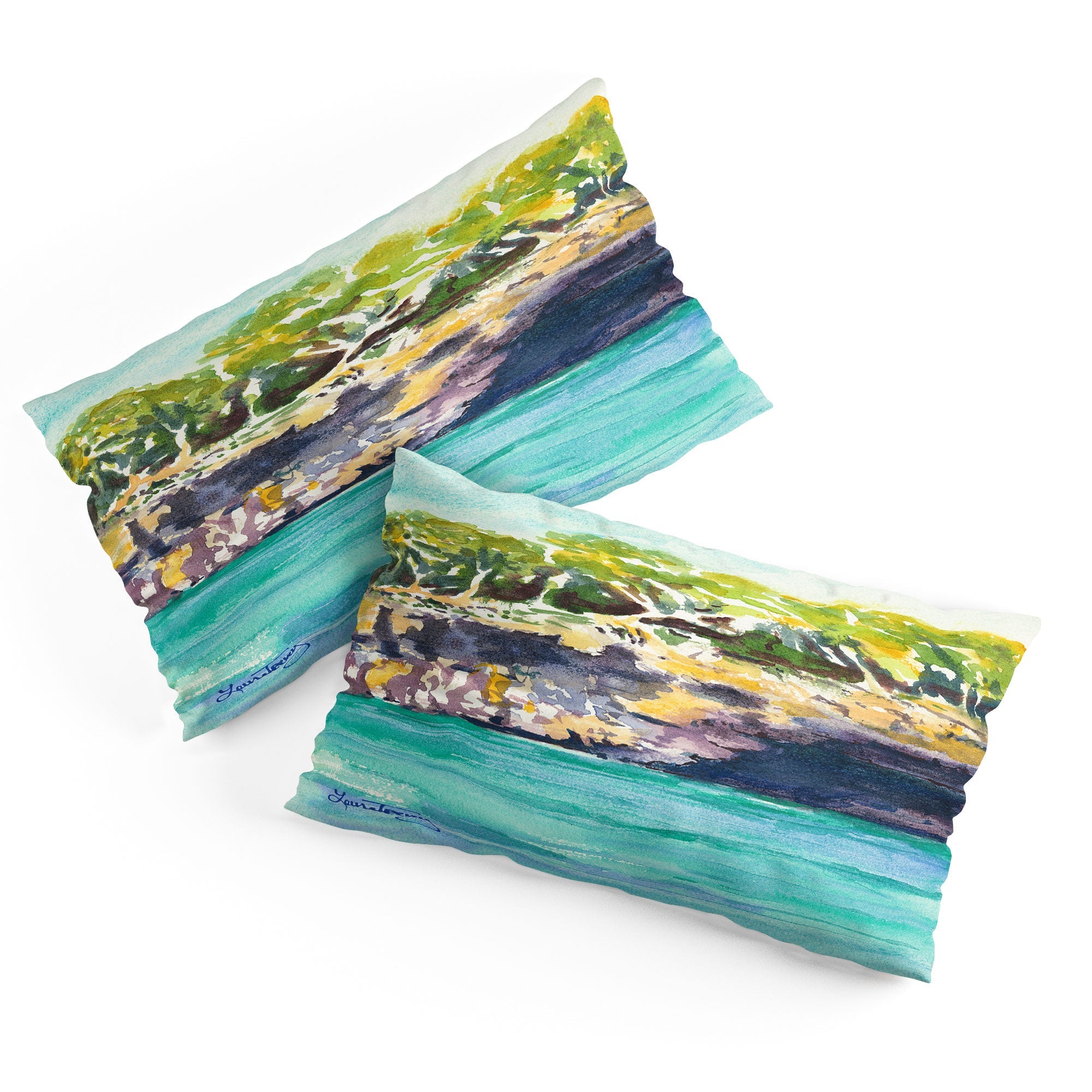 Laura Trevey Palma Cliffs Pillow Shams