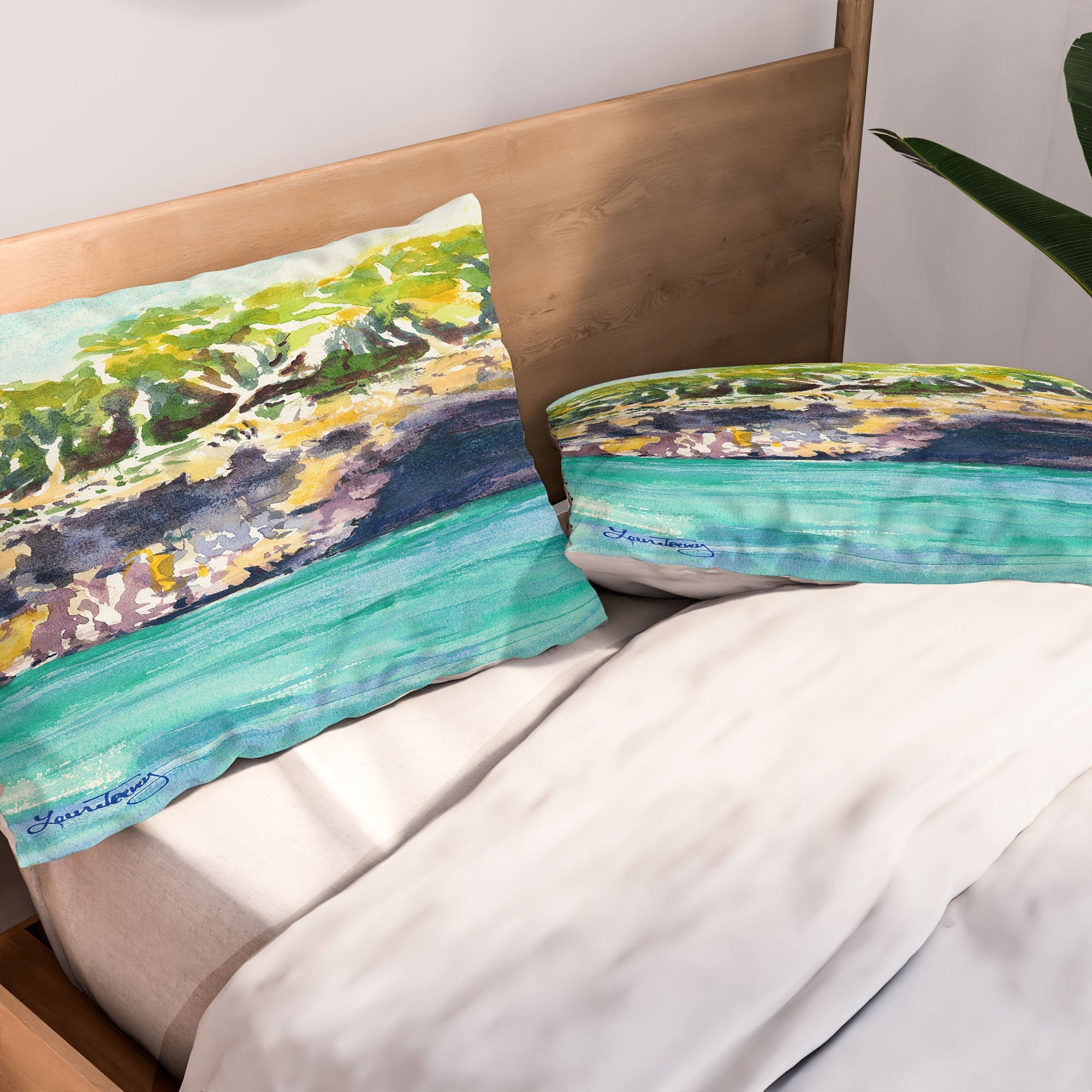Laura Trevey Palma Cliffs Pillow Shams