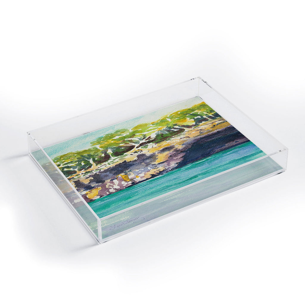 Laura Trevey Palma Cliffs Acrylic Tray
