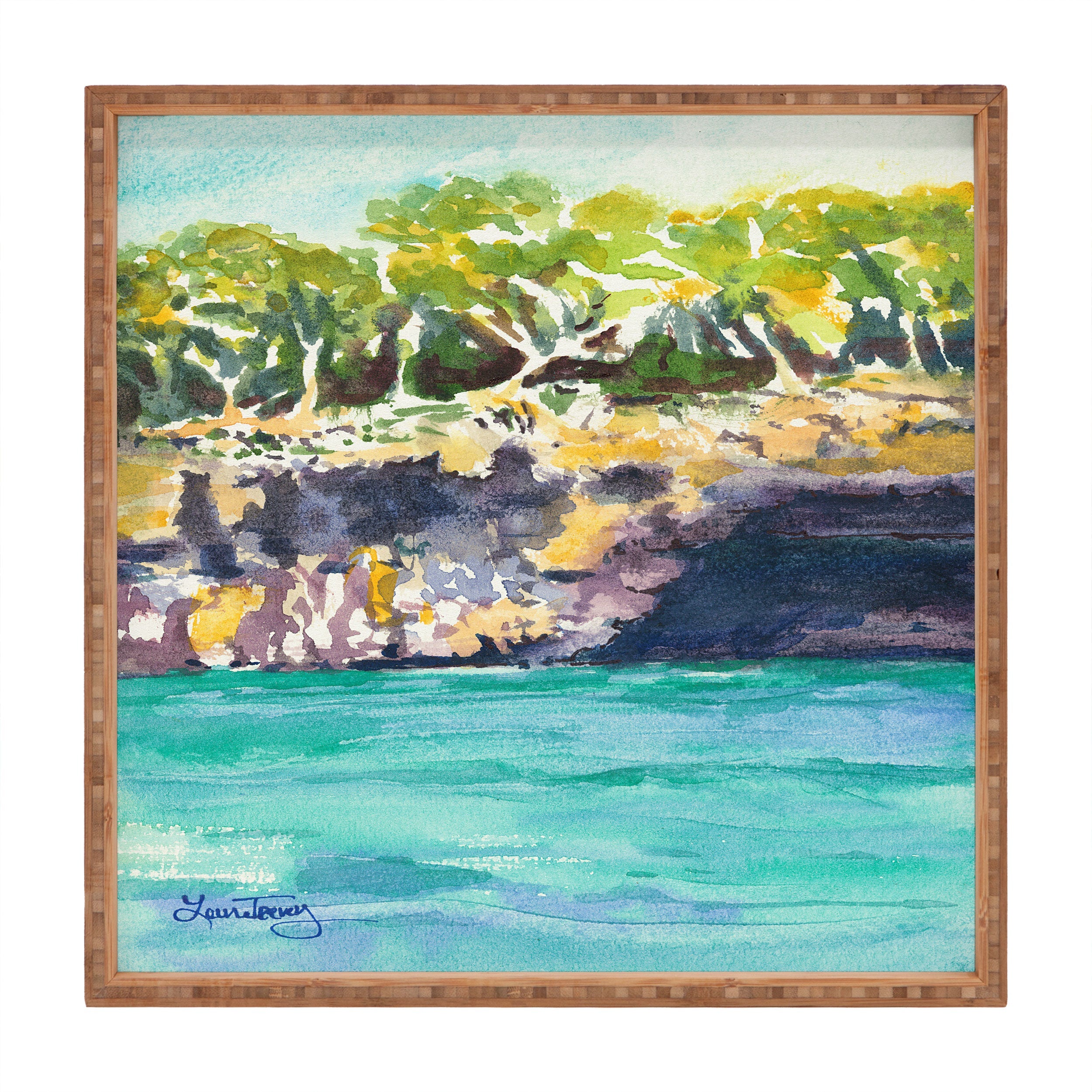 Laura Trevey Palma Cliffs Square Tray