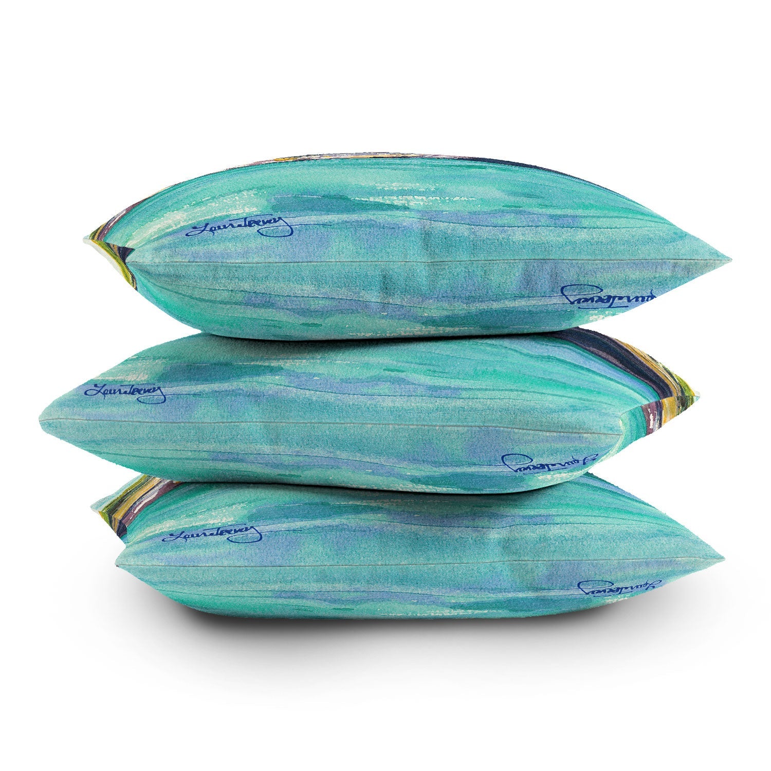 Laura Trevey Palma Cliffs Outdoor Throw Pillow