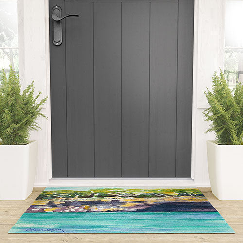 Laura Trevey Palma Cliffs Welcome Mat