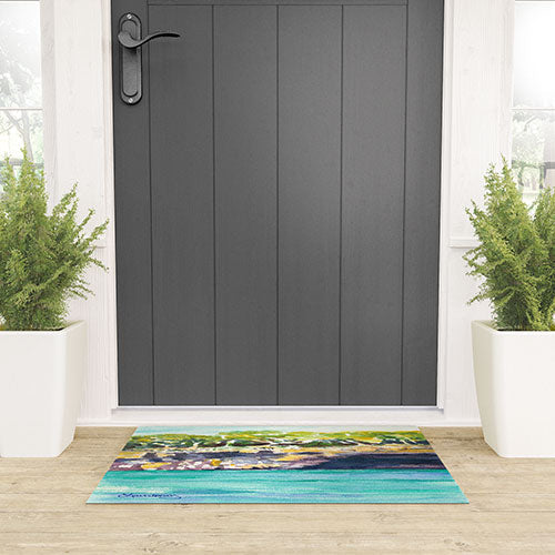Laura Trevey Palma Cliffs Welcome Mat