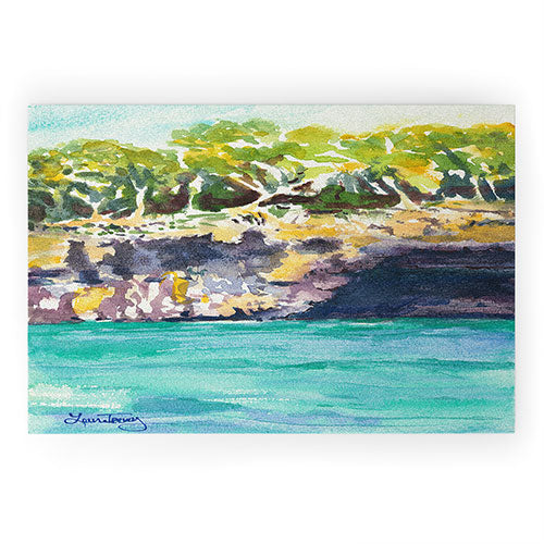 Laura Trevey Palma Cliffs Welcome Mat