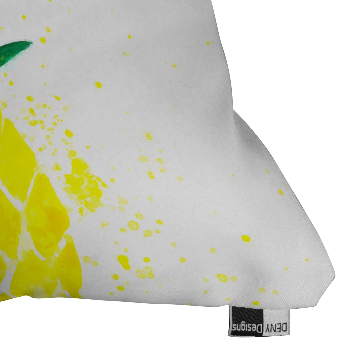Laura Trevey Pineapple Sunshine Outdoor Throw Pillow