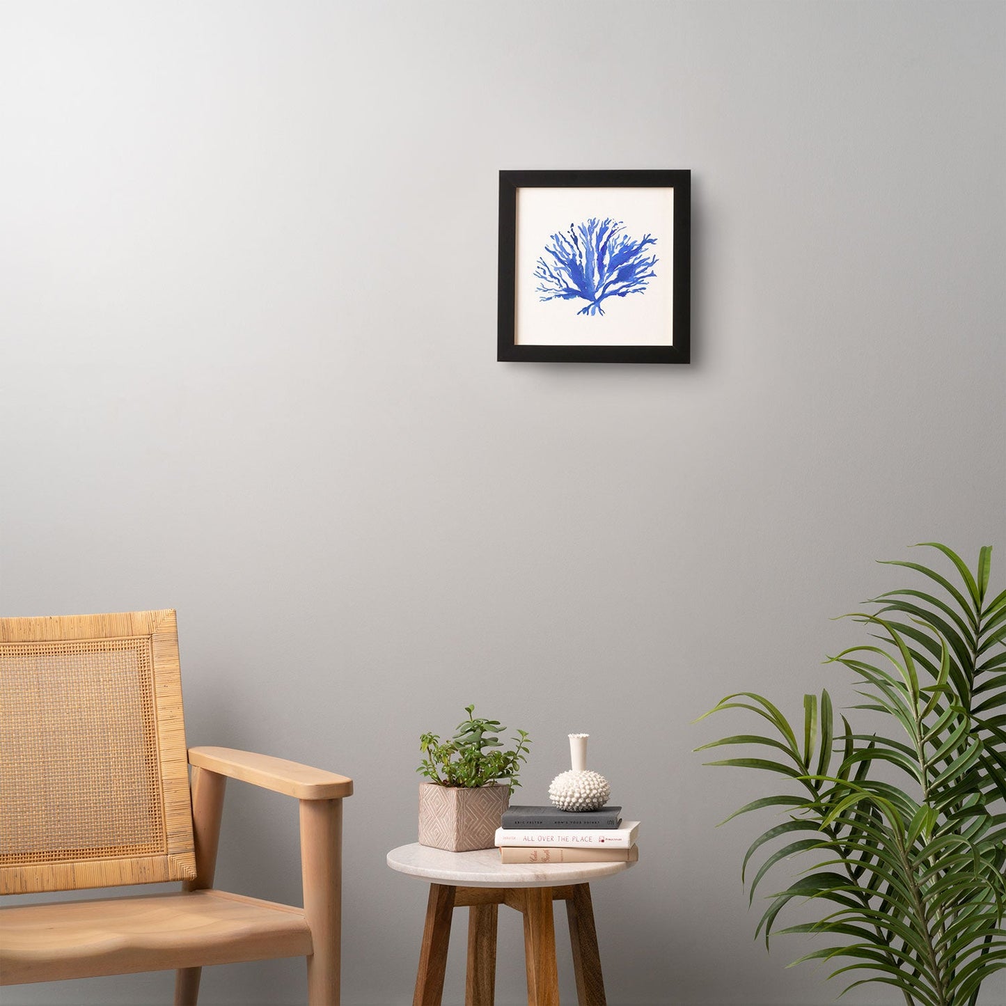 Laura Trevey Sea Coral Framed Wall Art