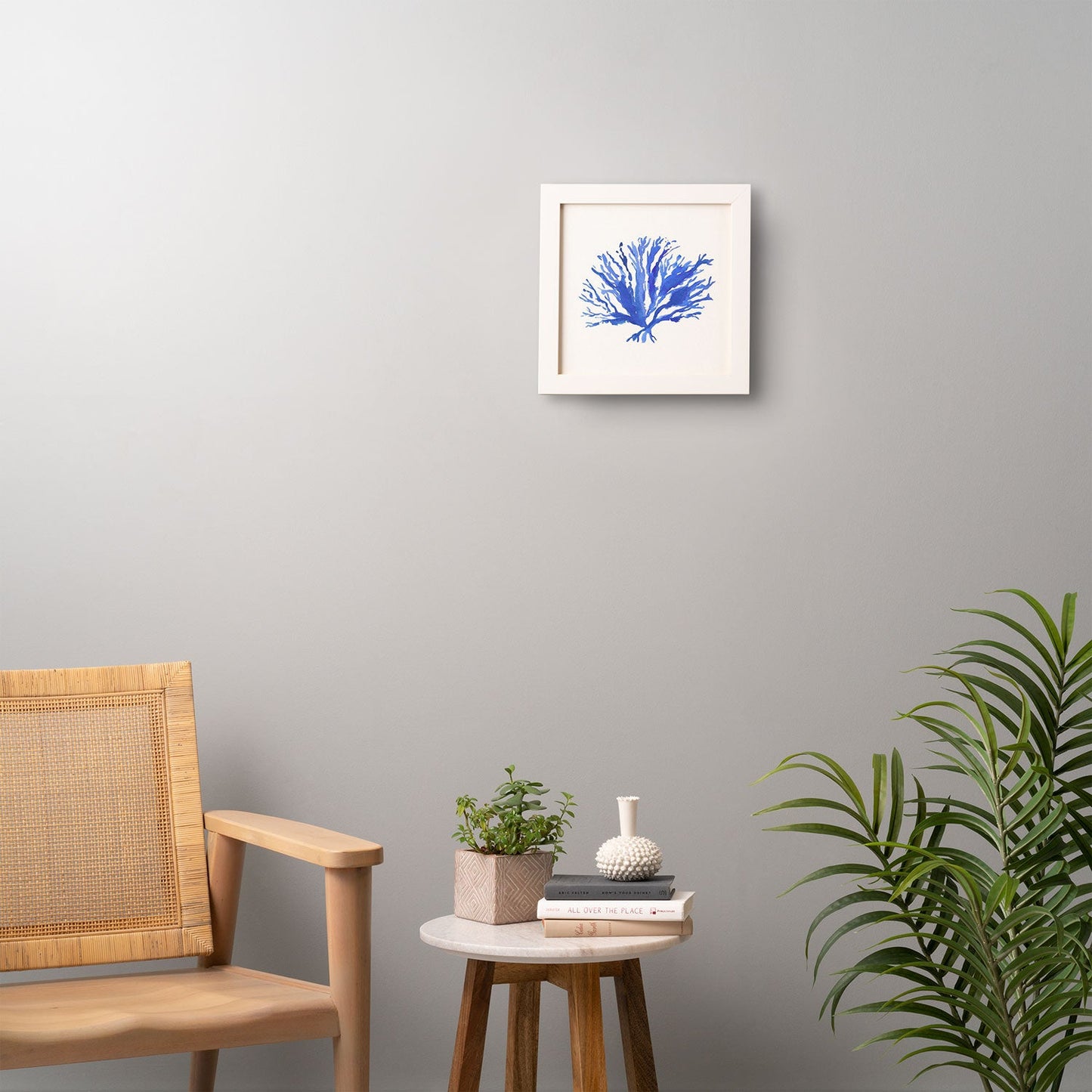 Laura Trevey Sea Coral Framed Wall Art