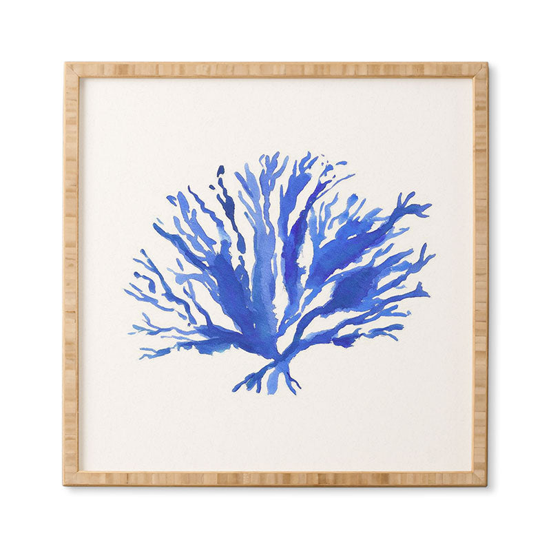 Laura Trevey Sea Coral Framed Wall Art