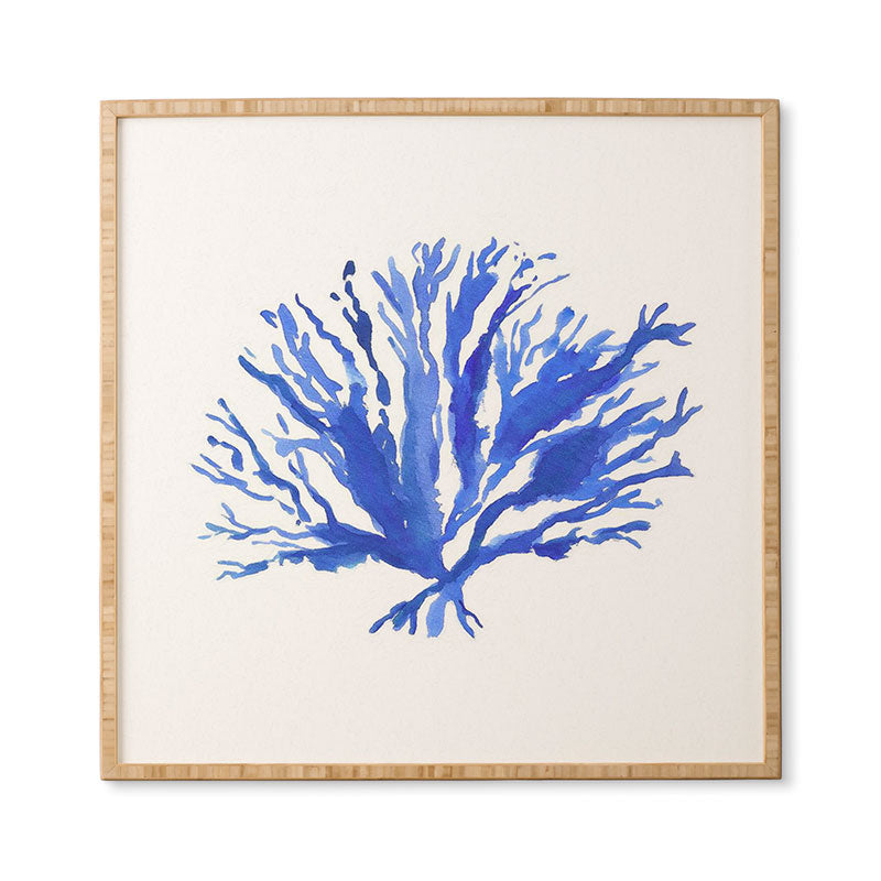 Laura Trevey Sea Coral Framed Wall Art