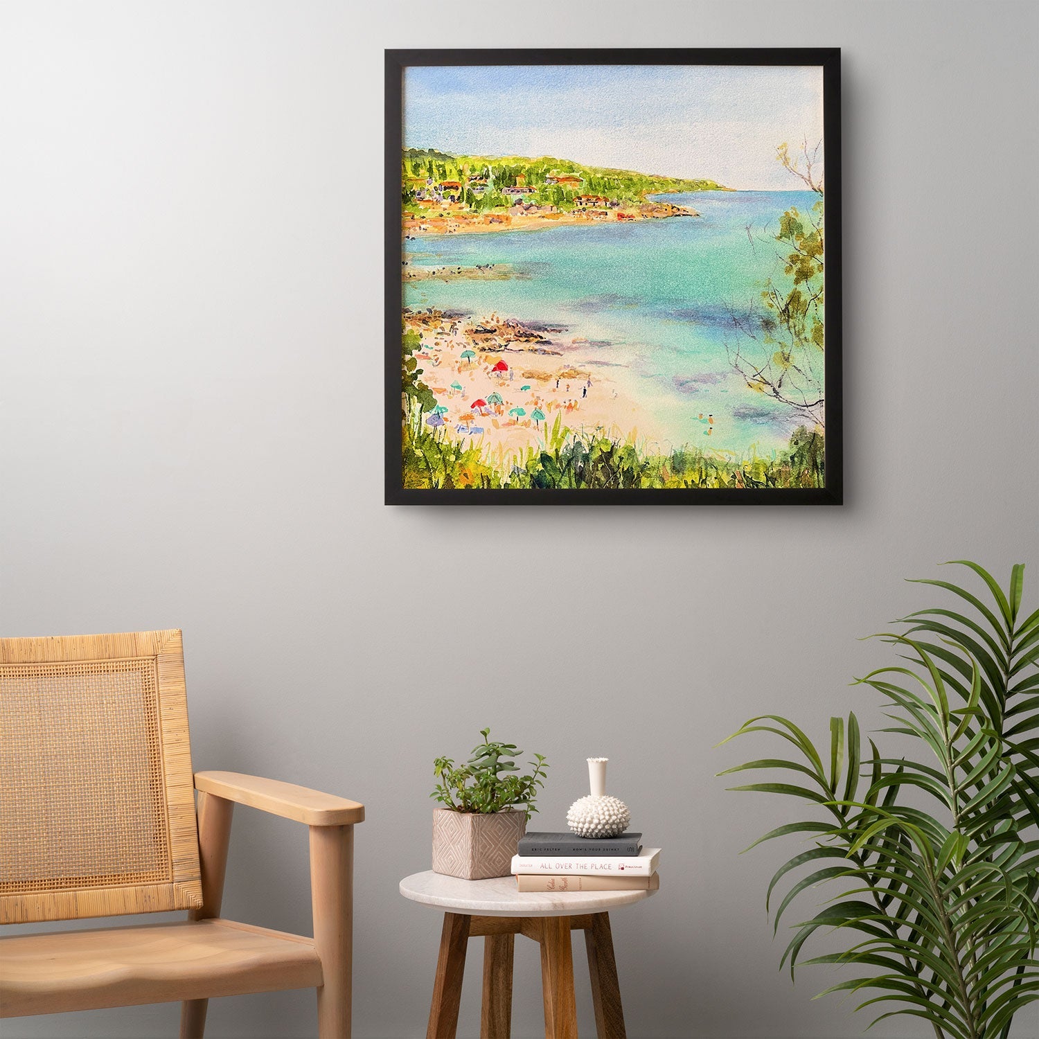 Laura Trevey South of France Framed Wall Art