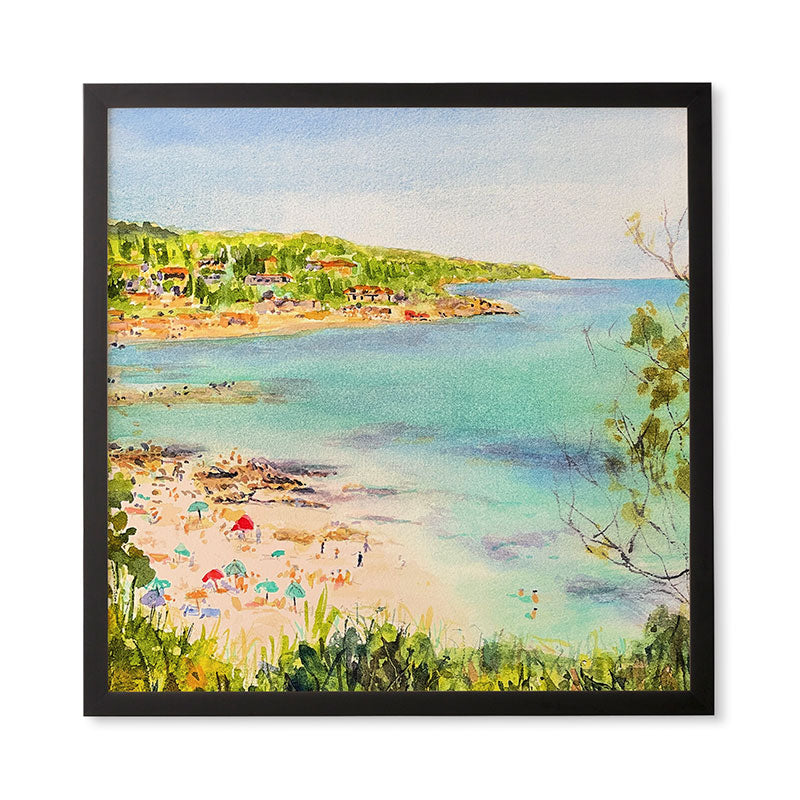 Laura Trevey South of France Framed Wall Art