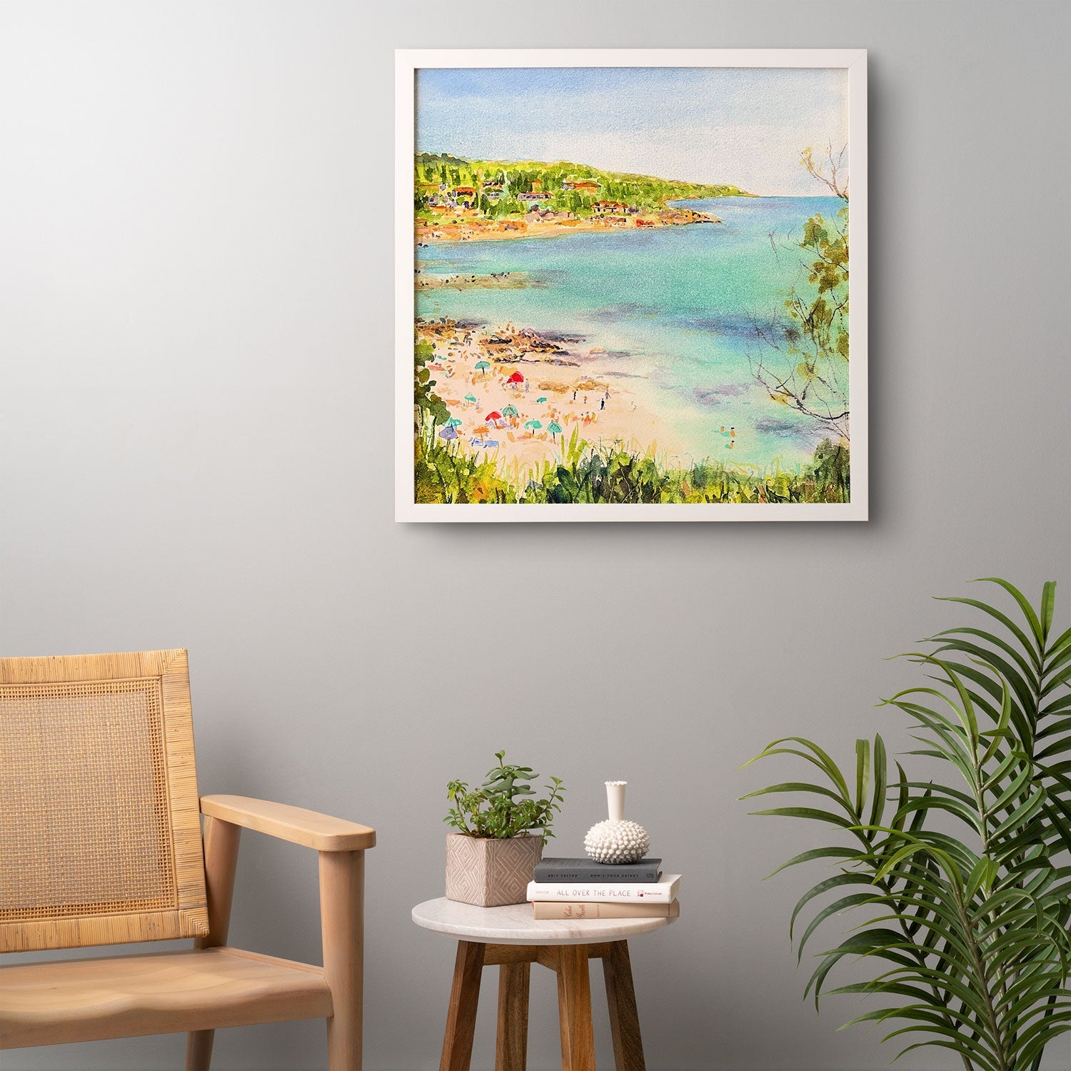 Laura Trevey South of France Framed Wall Art