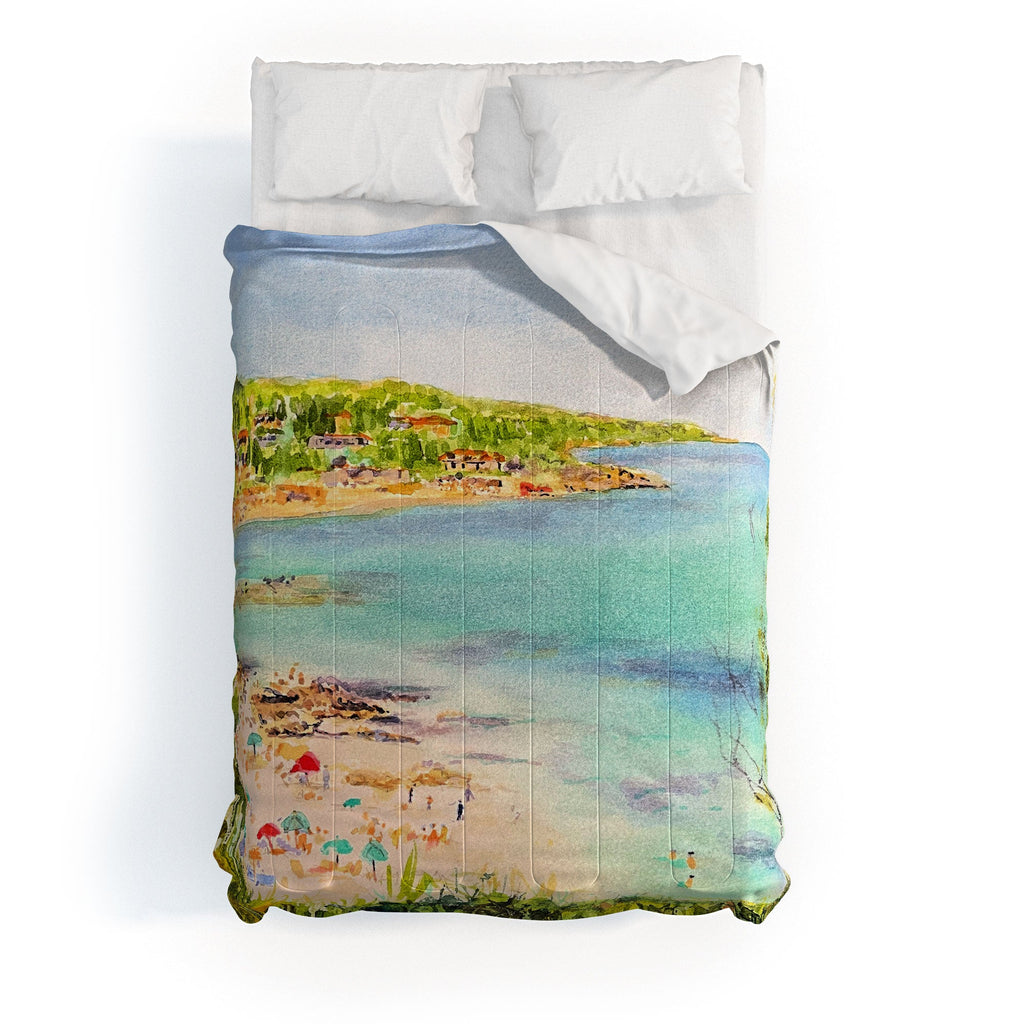Laura Trevey South of France Comforter