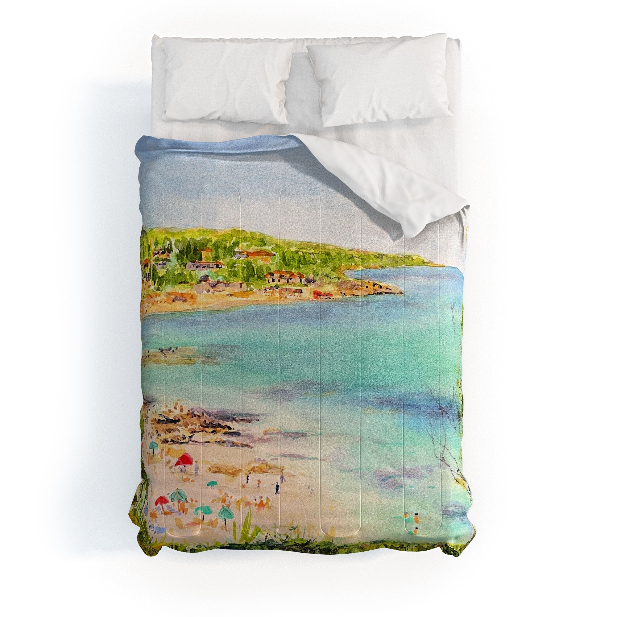 Laura Trevey South of France Comforter