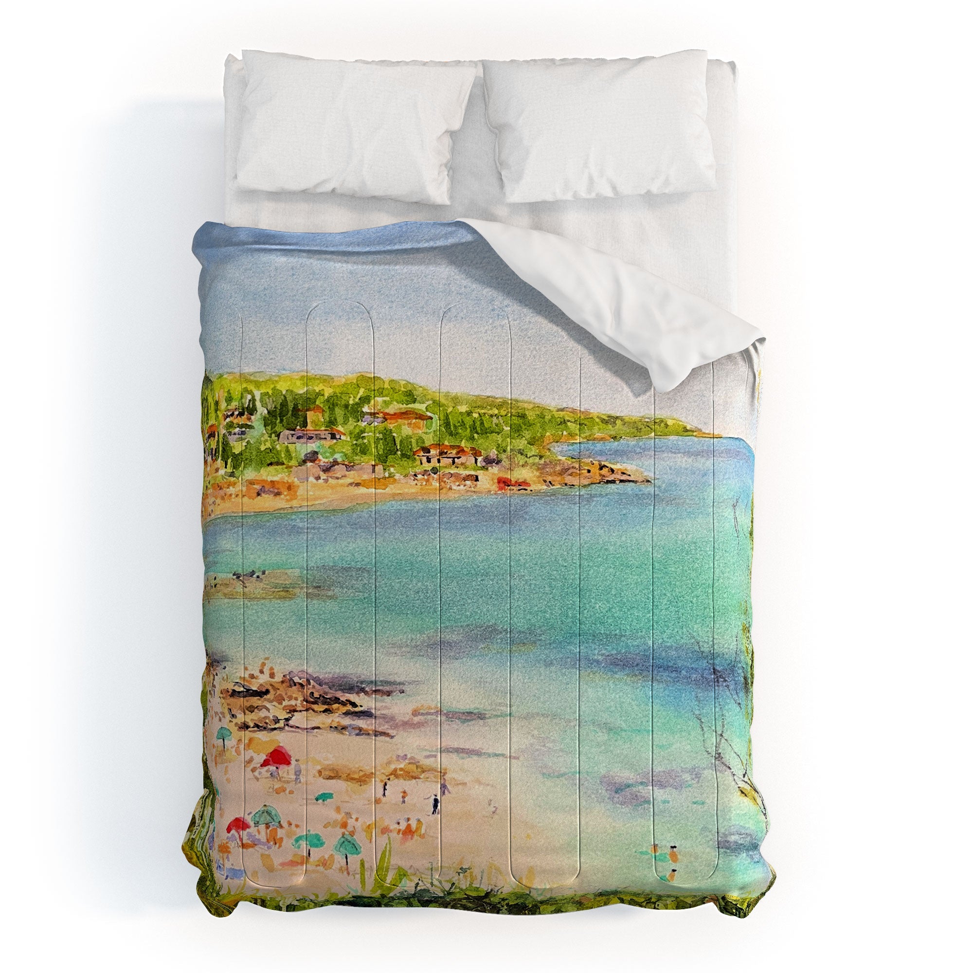 Laura Trevey South of France Comforter