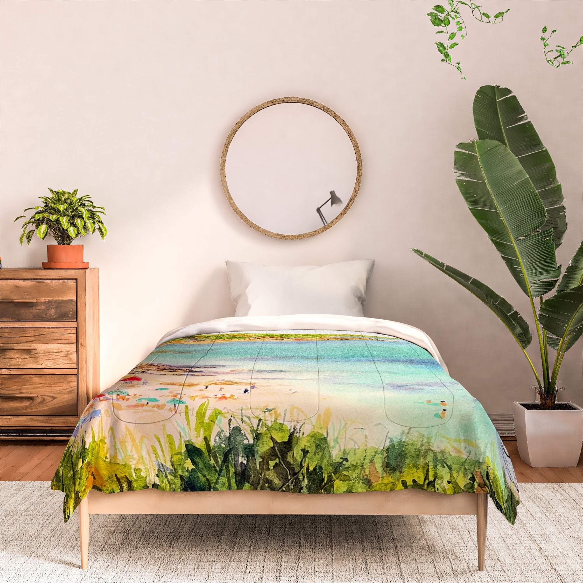 Laura Trevey South of France Comforter