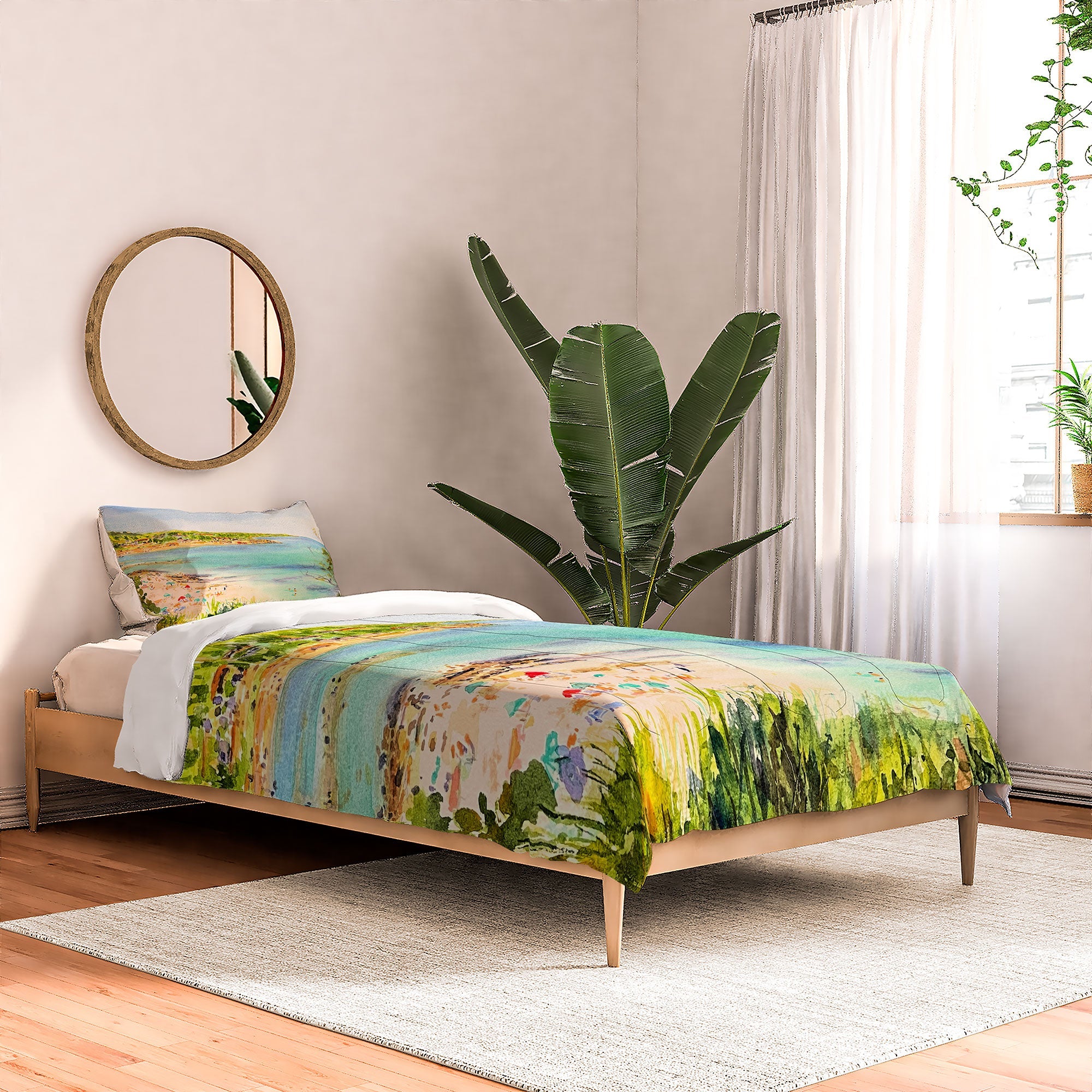 Laura Trevey South of France Comforter