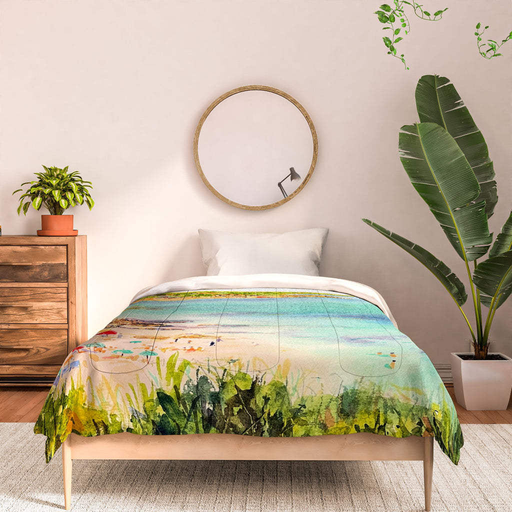 Laura Trevey South of France Comforter