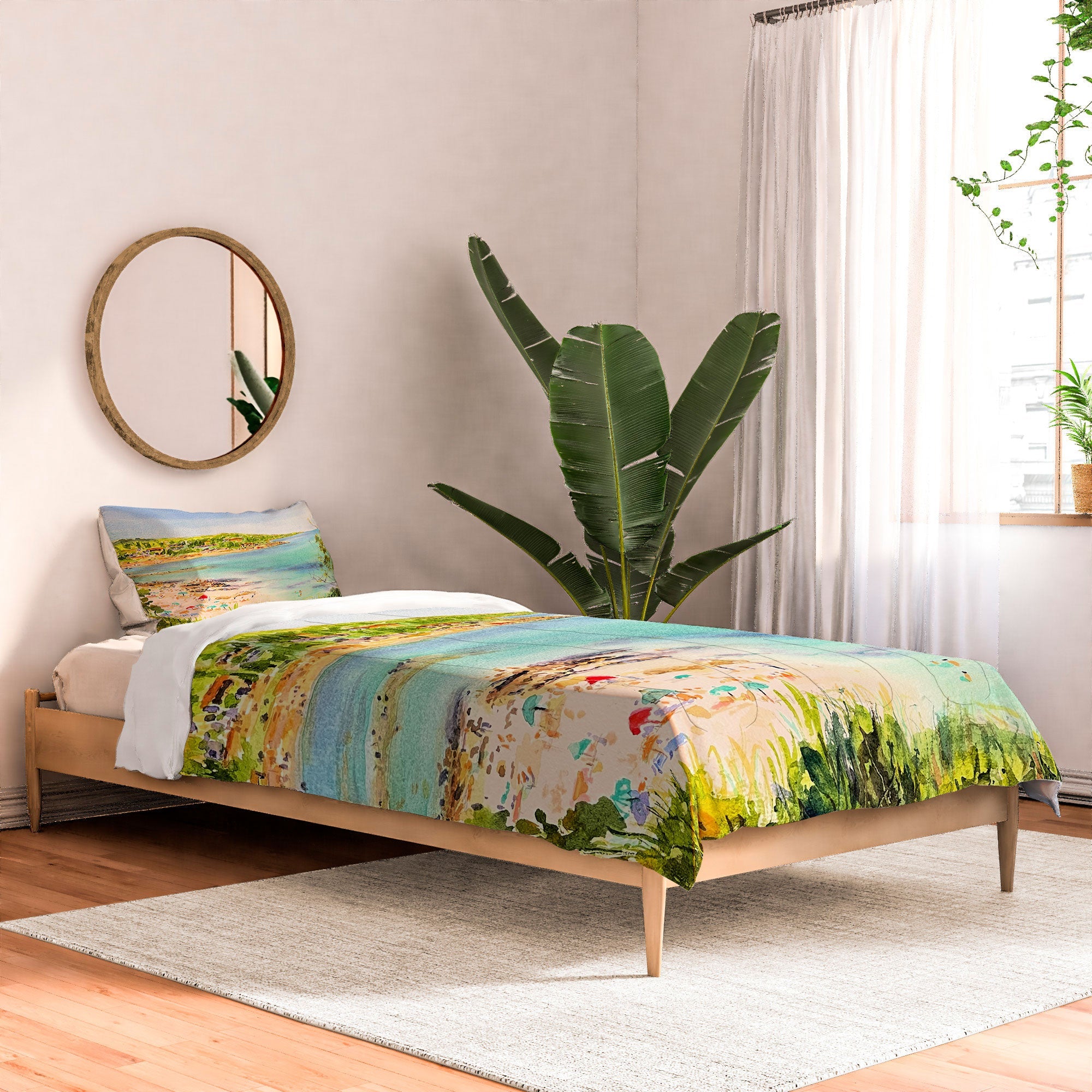 Laura Trevey South of France Comforter