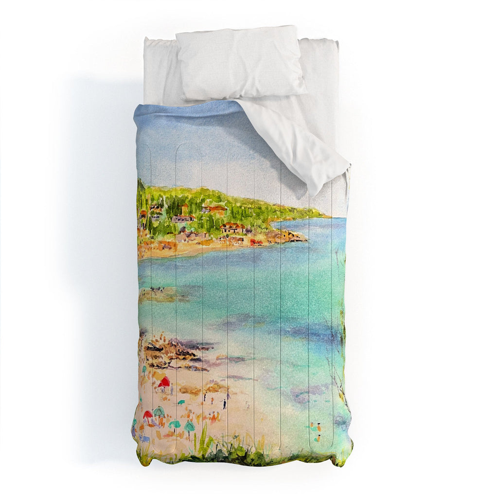 Laura Trevey South of France Comforter