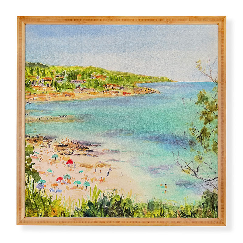 Laura Trevey South of France Framed Wall Art