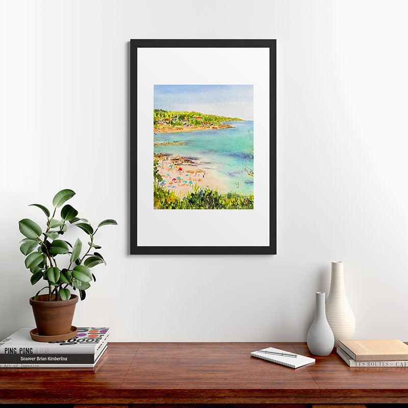 Laura Trevey South of France Framed Art Print