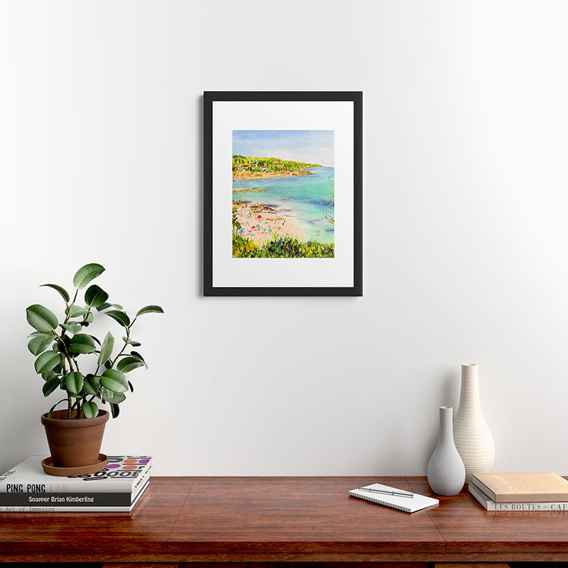 Laura Trevey South of France Framed Art Print