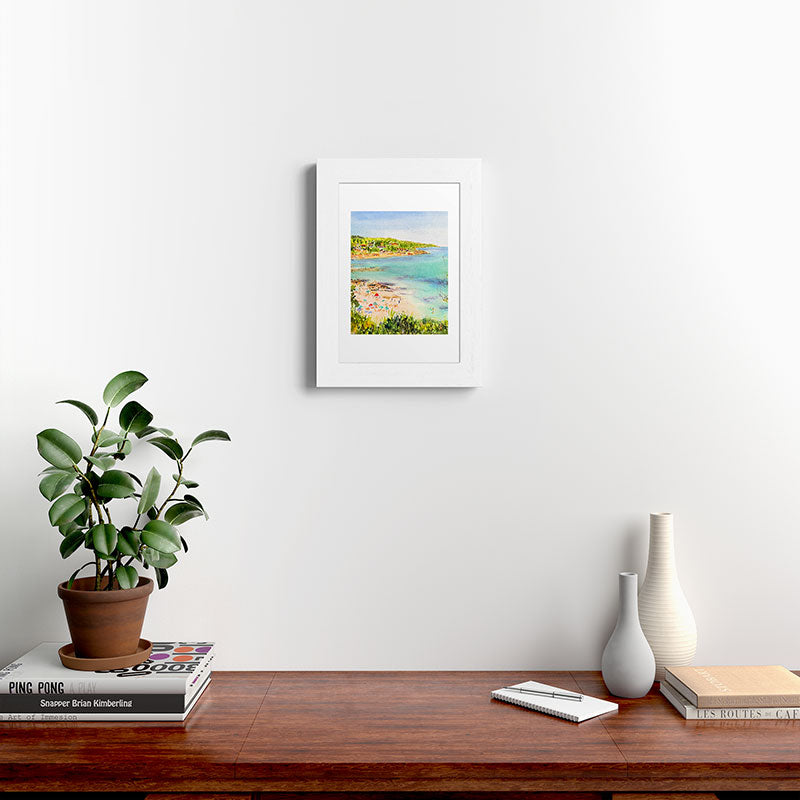 Laura Trevey South of France Framed Art Print