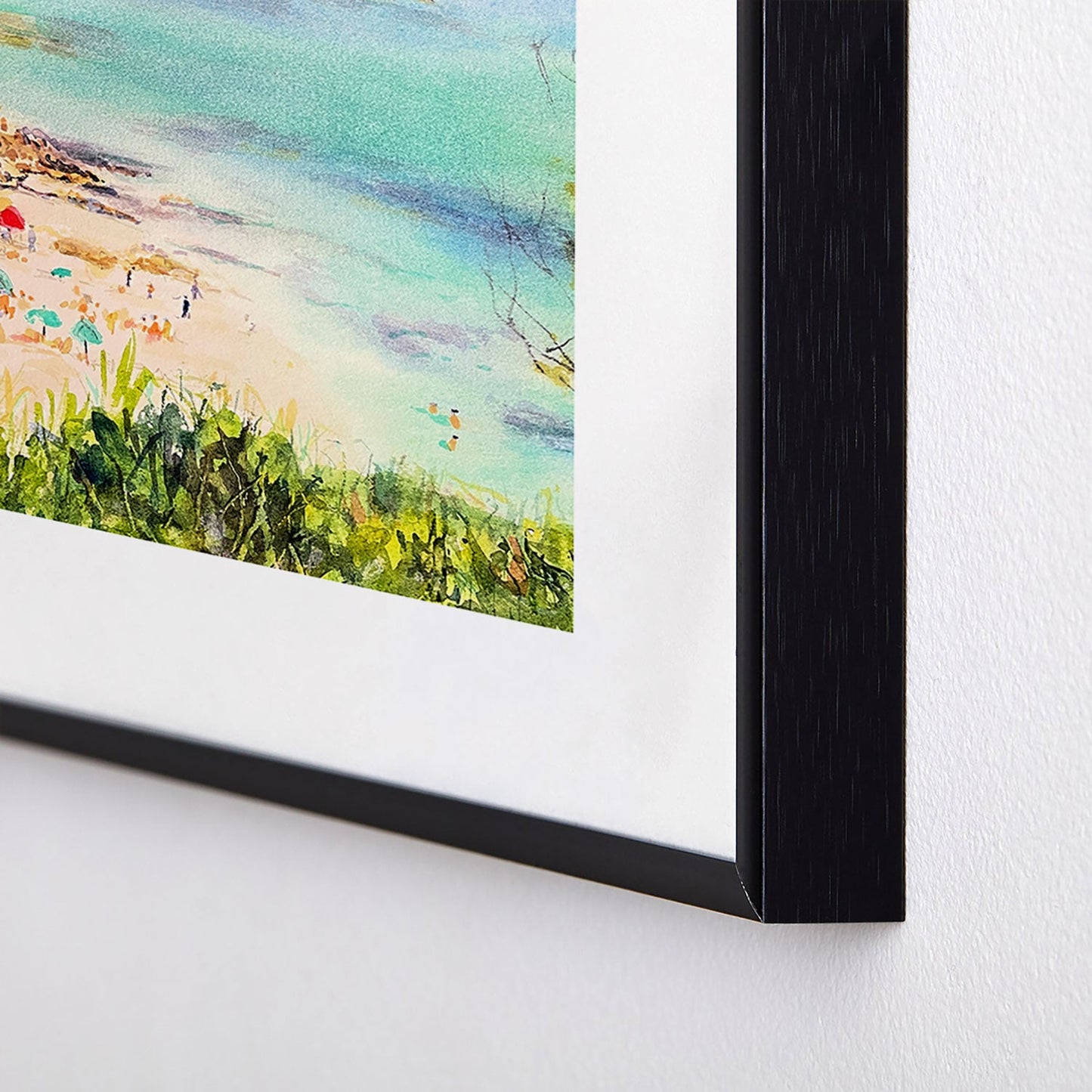 Laura Trevey South of France Metal Framed Art Print
