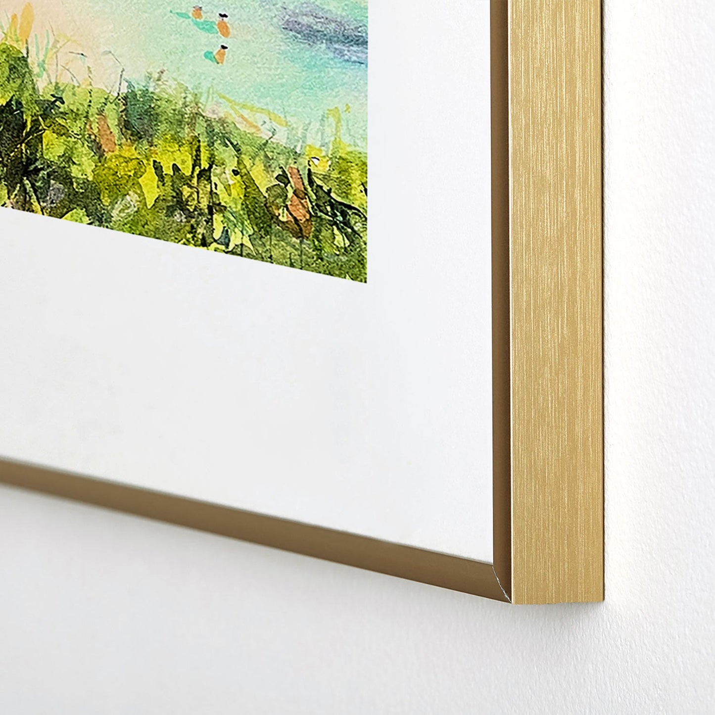 Laura Trevey South of France Metal Framed Art Print
