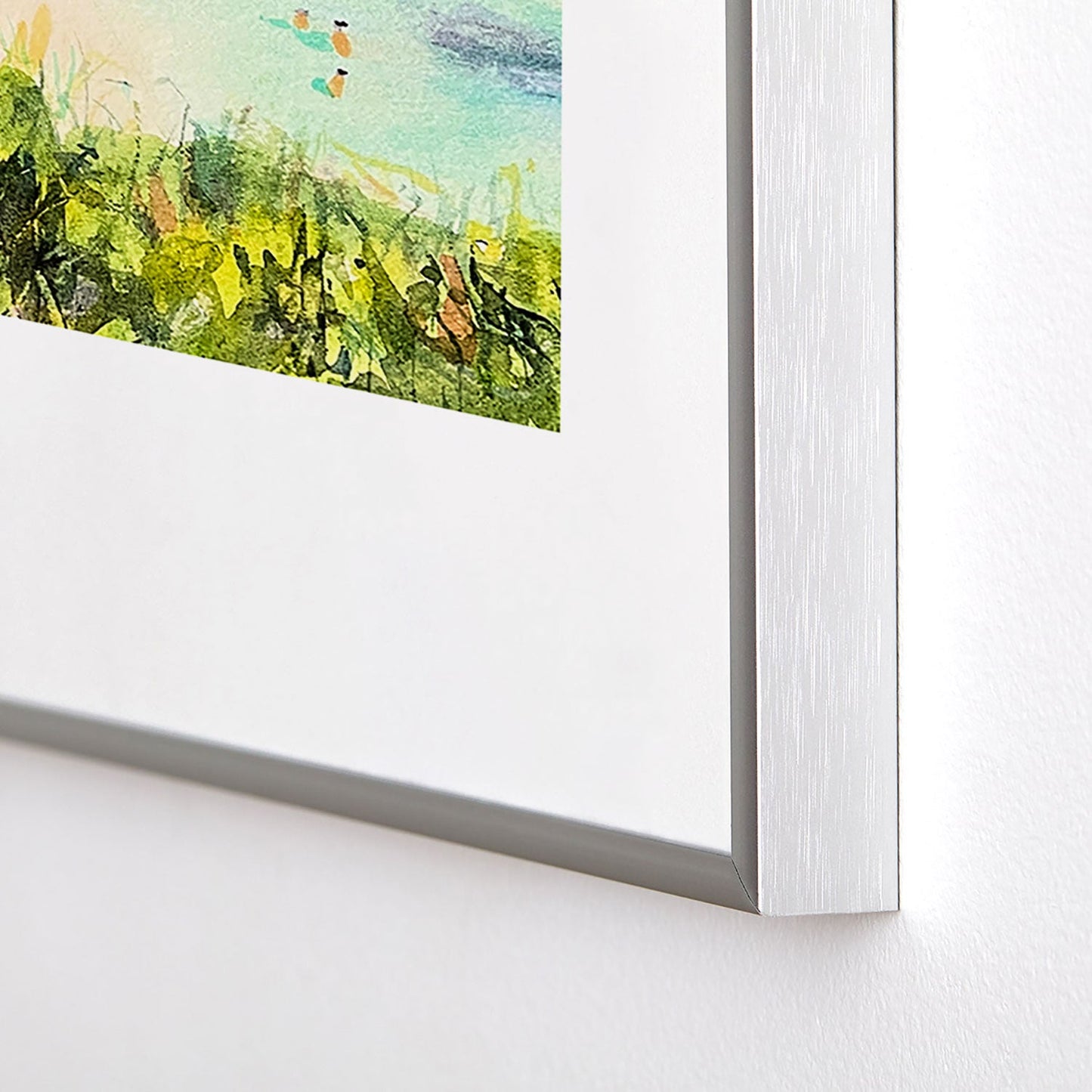 Laura Trevey South of France Metal Framed Art Print