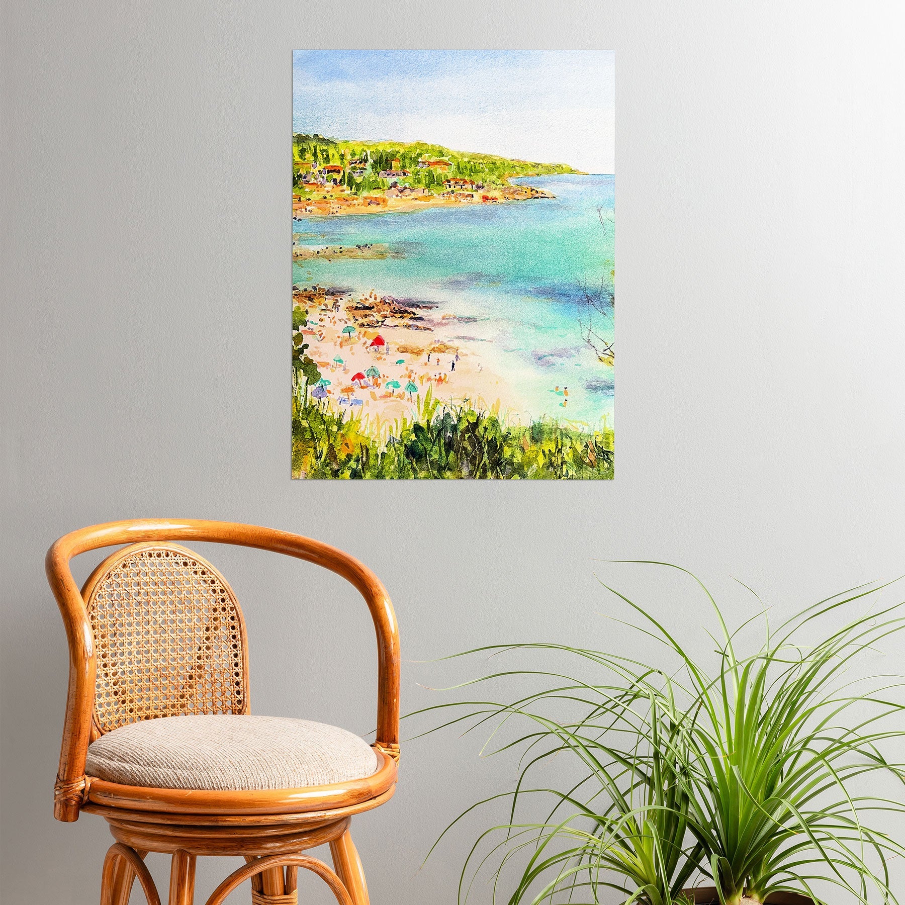 Laura Trevey South of France Poster