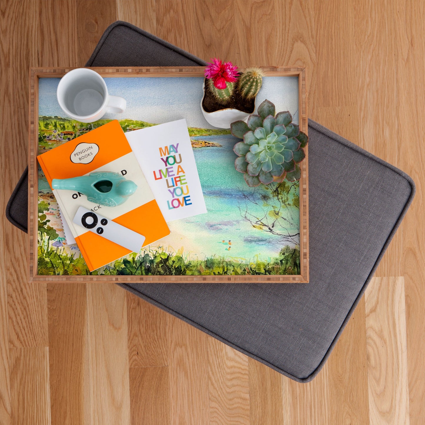 Laura Trevey South of France Rectangular Tray