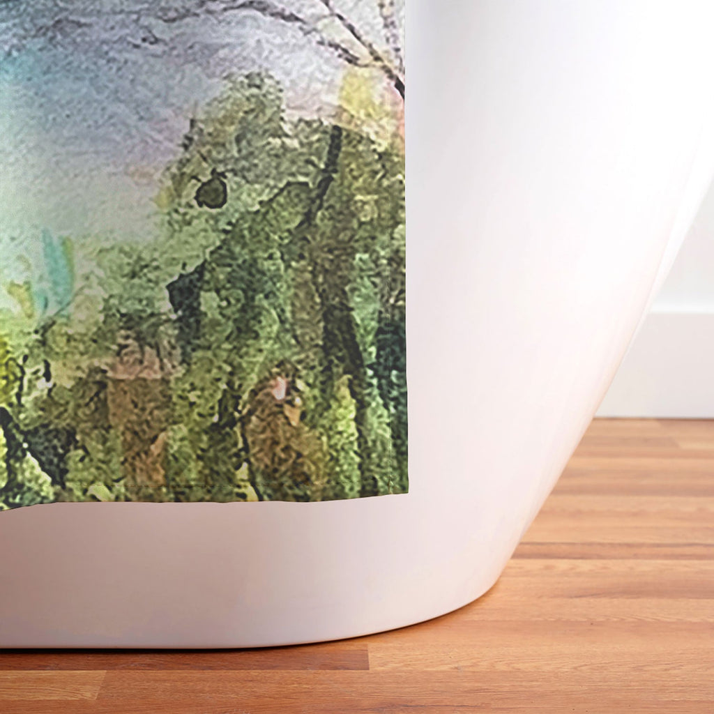 Laura Trevey South of France Shower Curtain