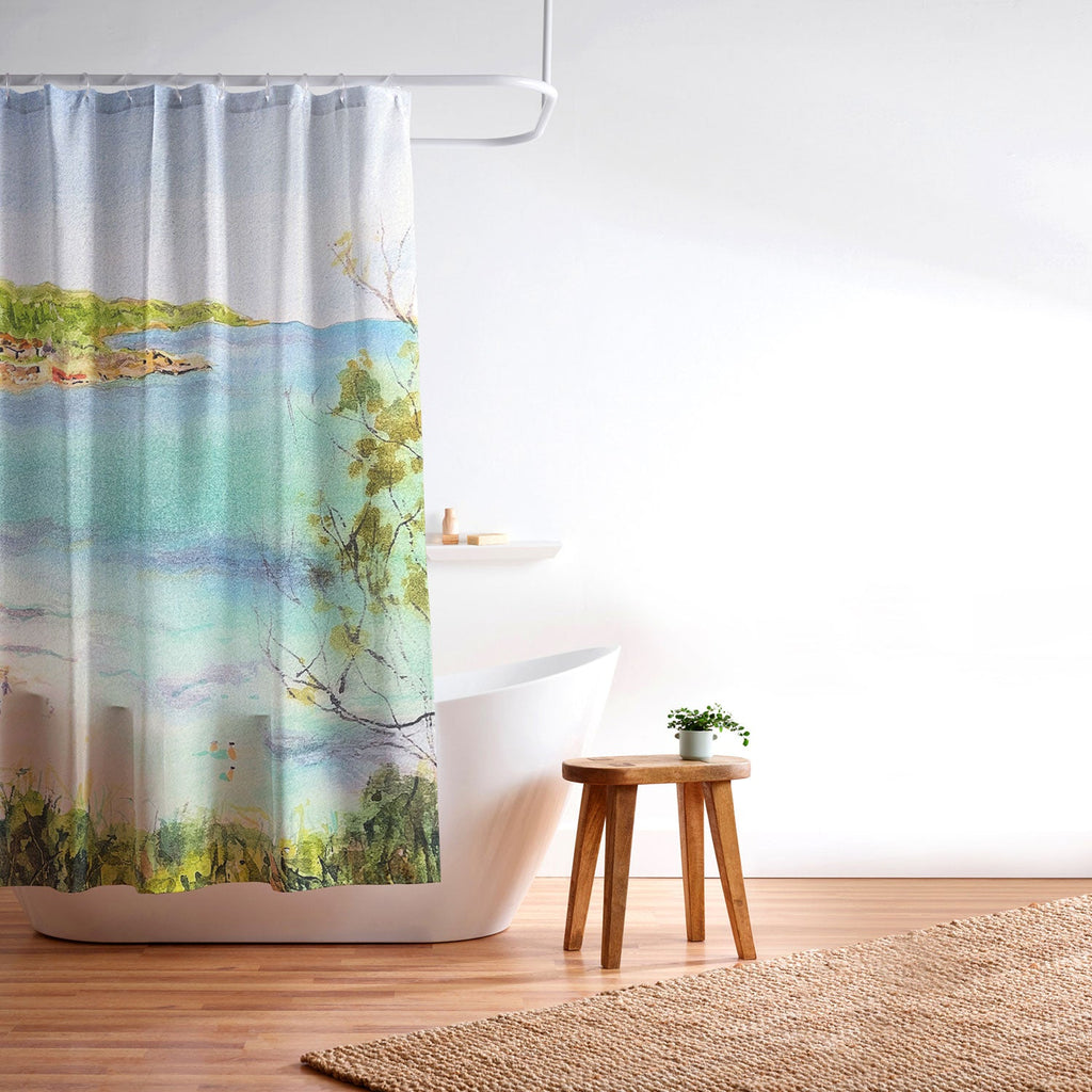 Laura Trevey South of France Shower Curtain