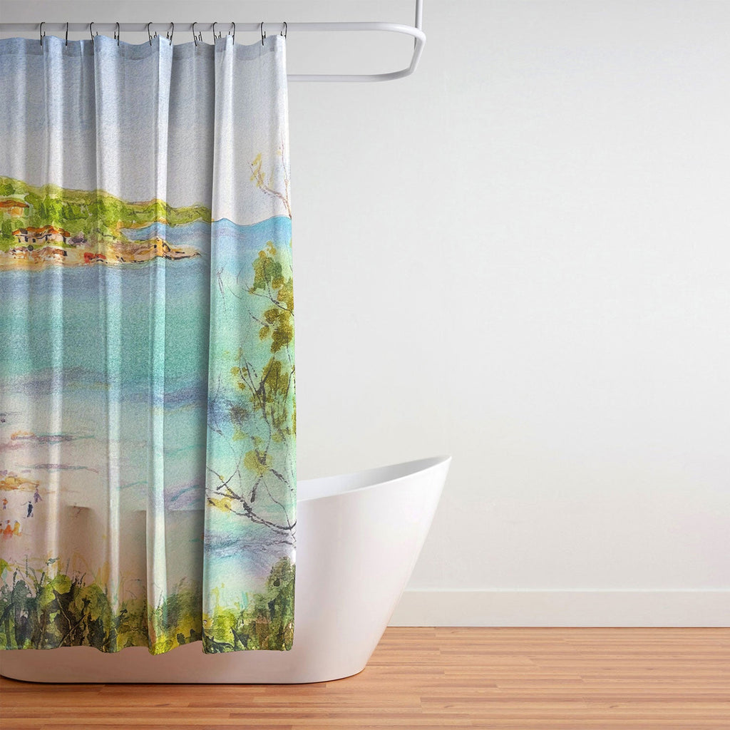 Laura Trevey South of France Shower Curtain