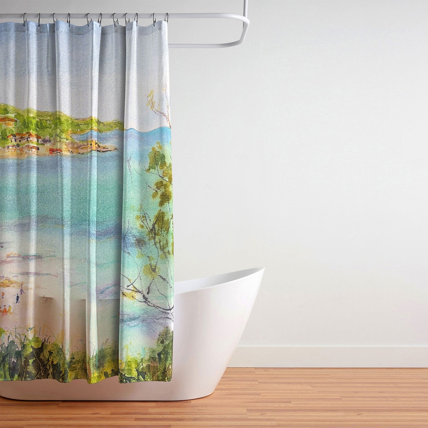 Laura Trevey South of France Shower Curtain